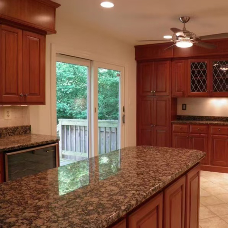 Factory Wholesale Finland Baltic Brown Granite Kitchen Cunter Tops Vanity Tops