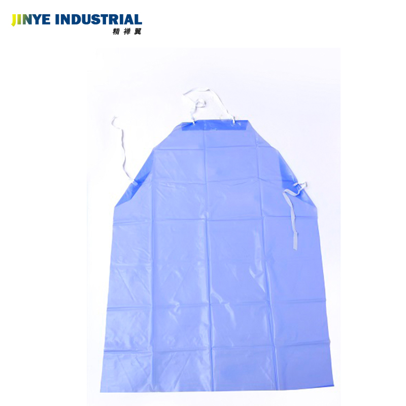 PVC Vinyl Waterproof Working Adult Pinafore Type Aprons
