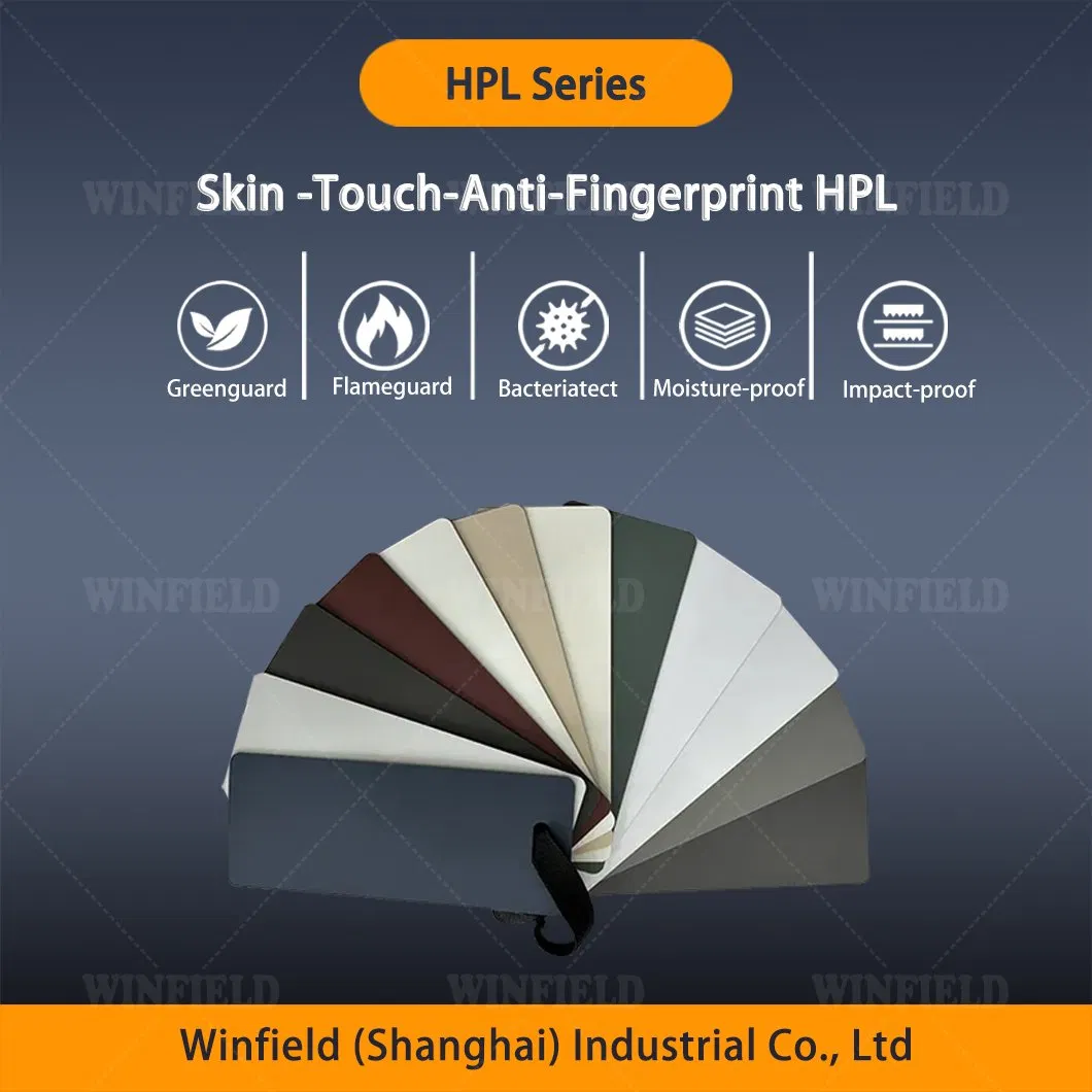 Fenix Formica HPL High Pressure Laminate Panel Skin Touch Anti Fingerprint Fenix HPL for Interior Furniture