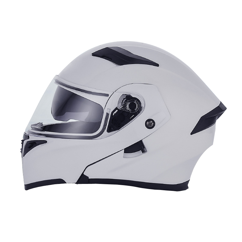 DOT Approved Modular Flip-Up Helmet with Dual Visor