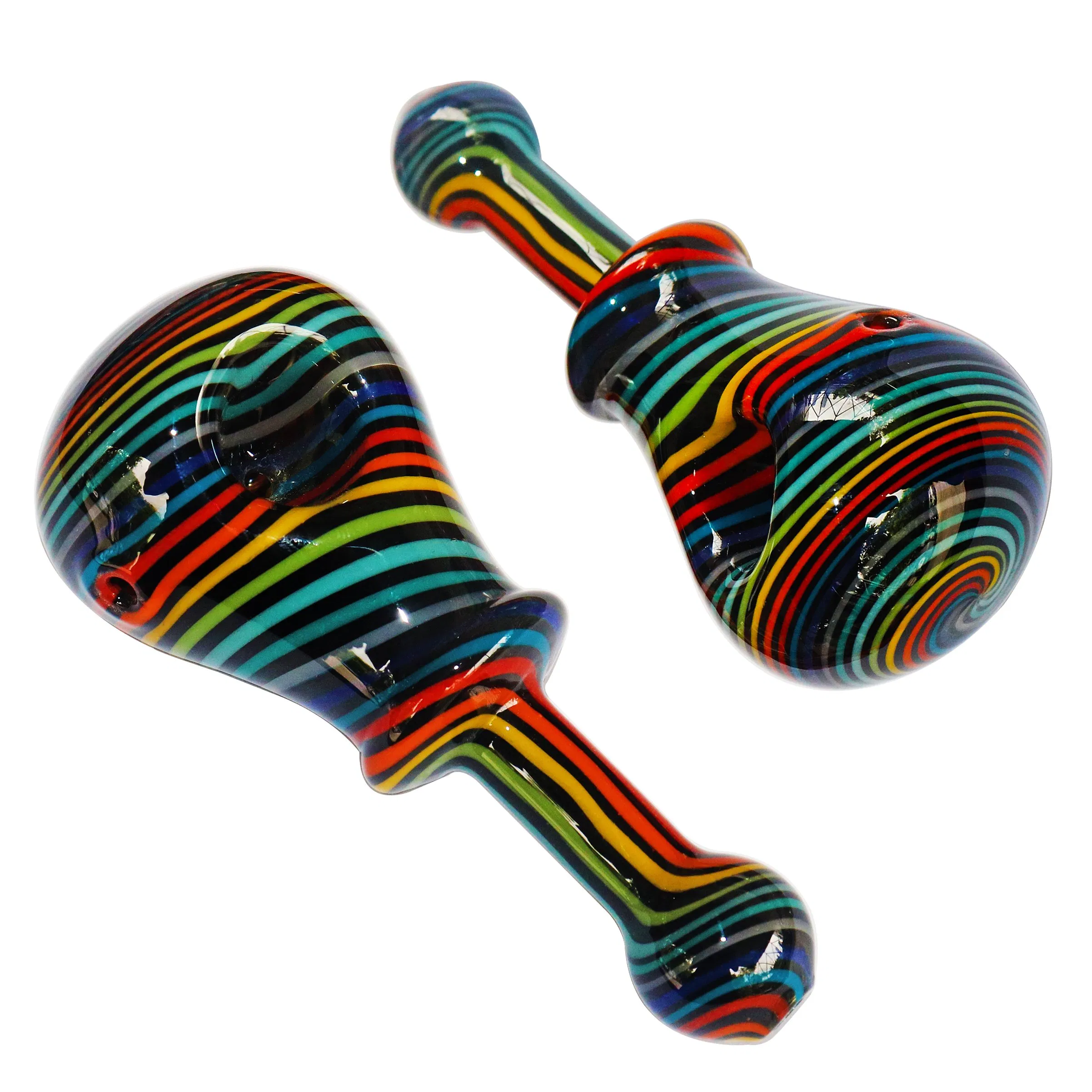 Gp-0911 Giliglass 5 Inches Sweet Puff Pipe Smoking Glass Water Pipe Rig Dry Herb