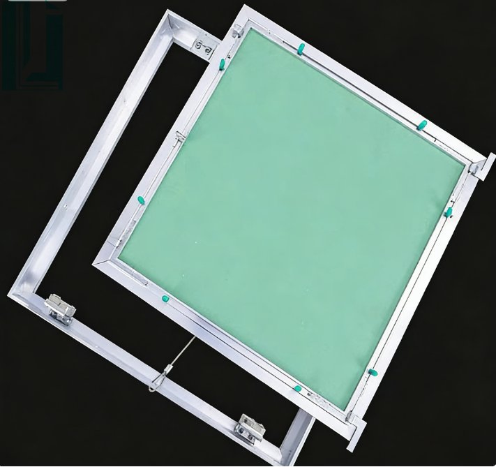 300×300 Gypsum Board Access Panel Ceiling Aluminum Frame for Plumbing Electrical Access