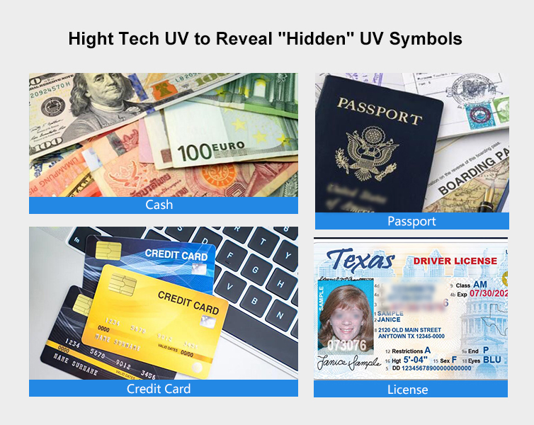 Counterfeit Detector Money Detector Banknote Detector Bill Detector Checking Fake Money Passport Detector