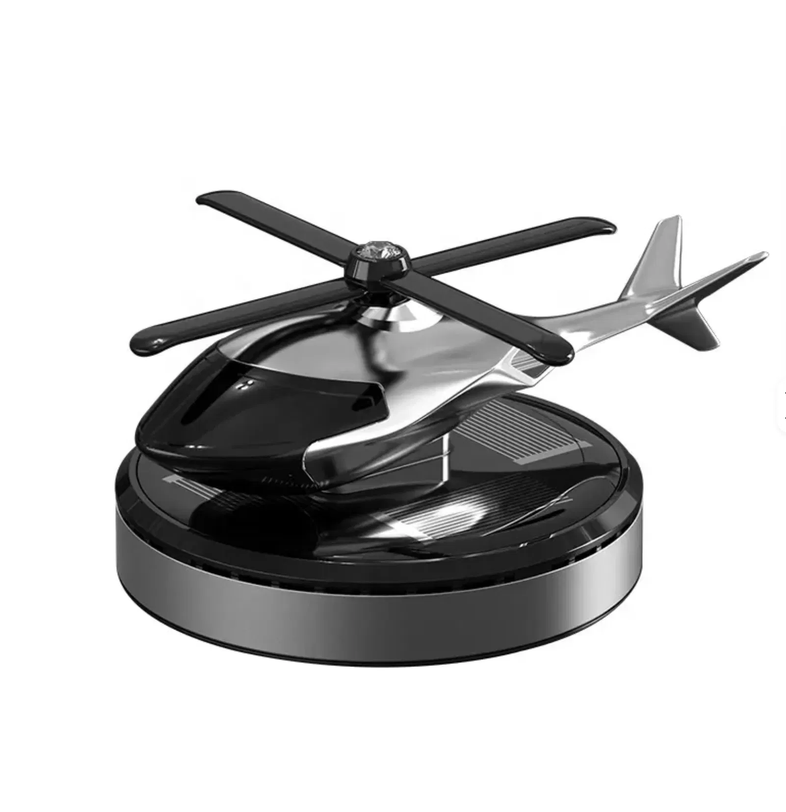 Stylish Solar Rotary Air Freshener for Cars and Airplanes