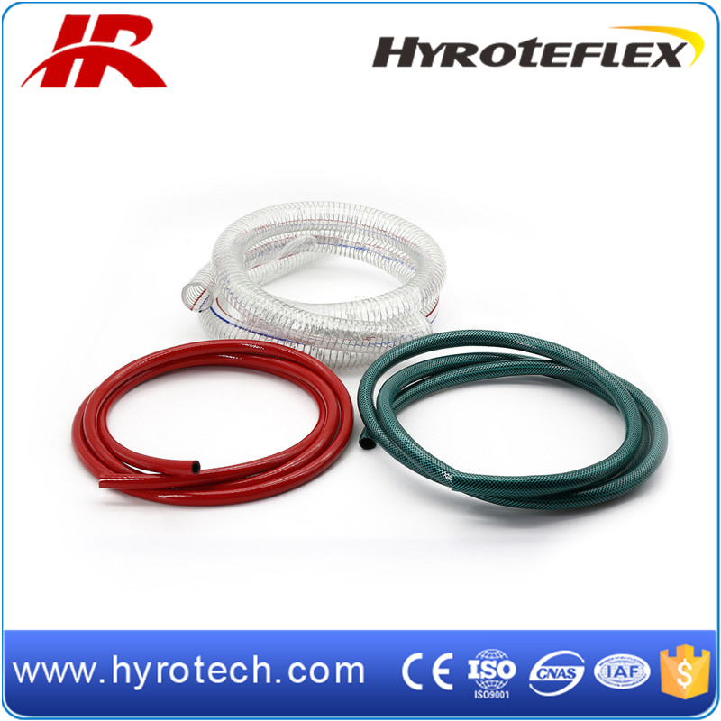 Hot Selling Fiber Reinforced PVC Green Garden Hose