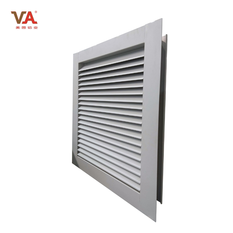 Durable Aluminum Waterproof Louvers for Superior Weather Protection