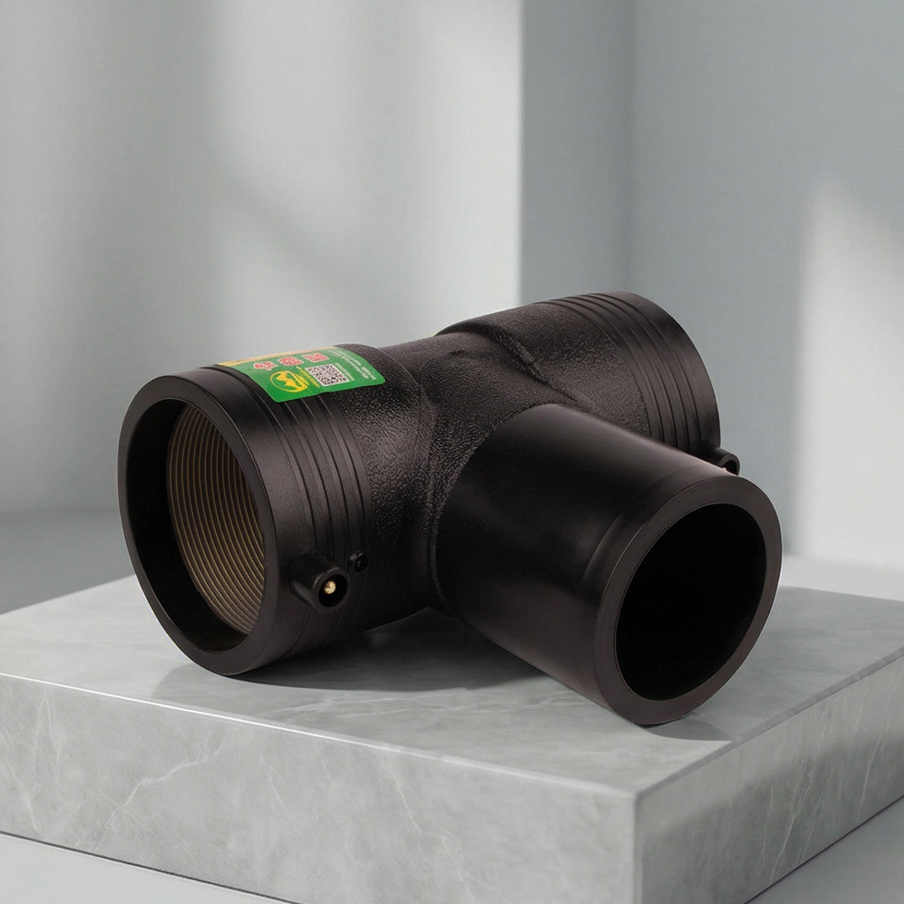 HDPE Pipe Fitting Electrofusion Equal Tee Electrofusion Fitting 315mm