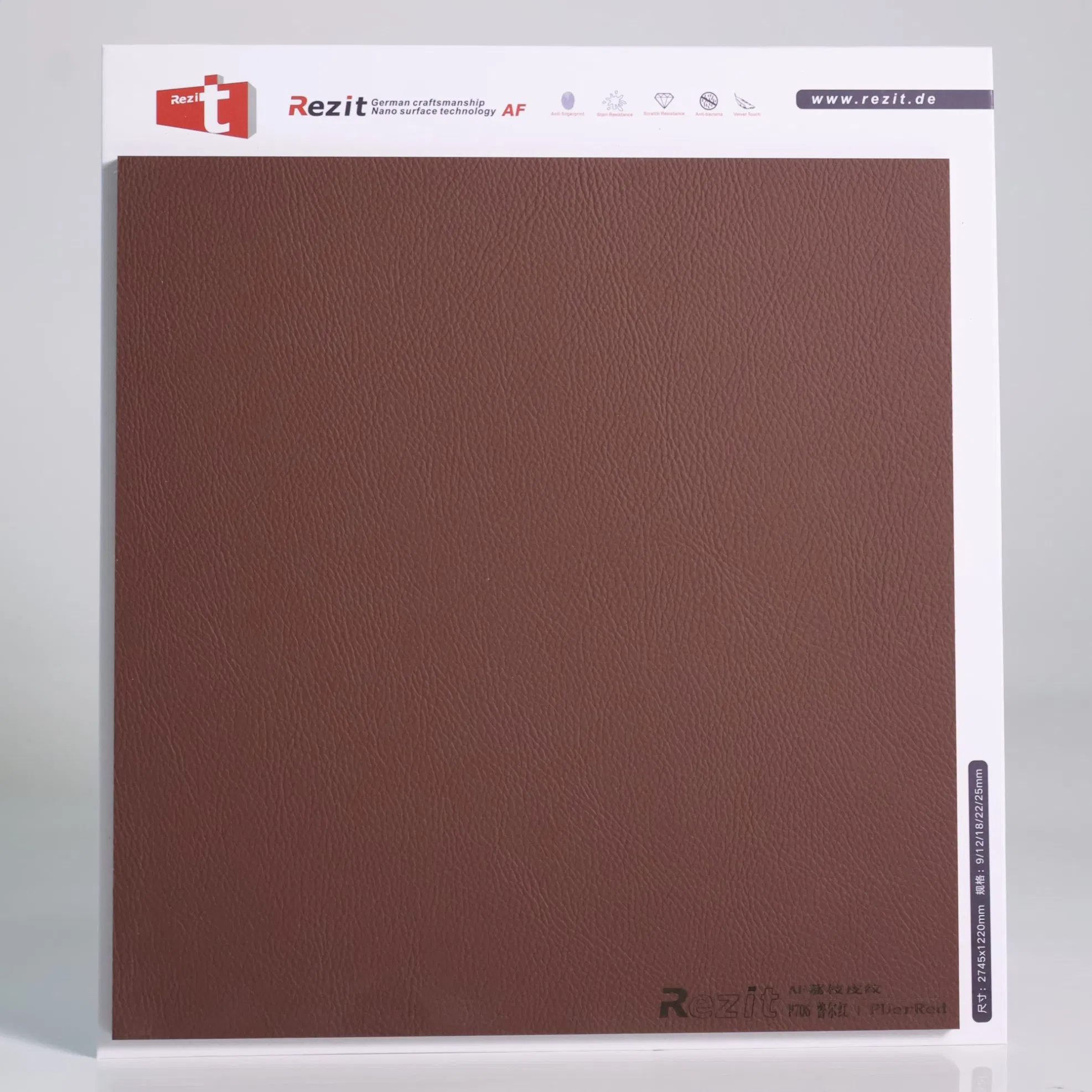 Premium 2745*1220mm Leather Touch Panels for Home Automation