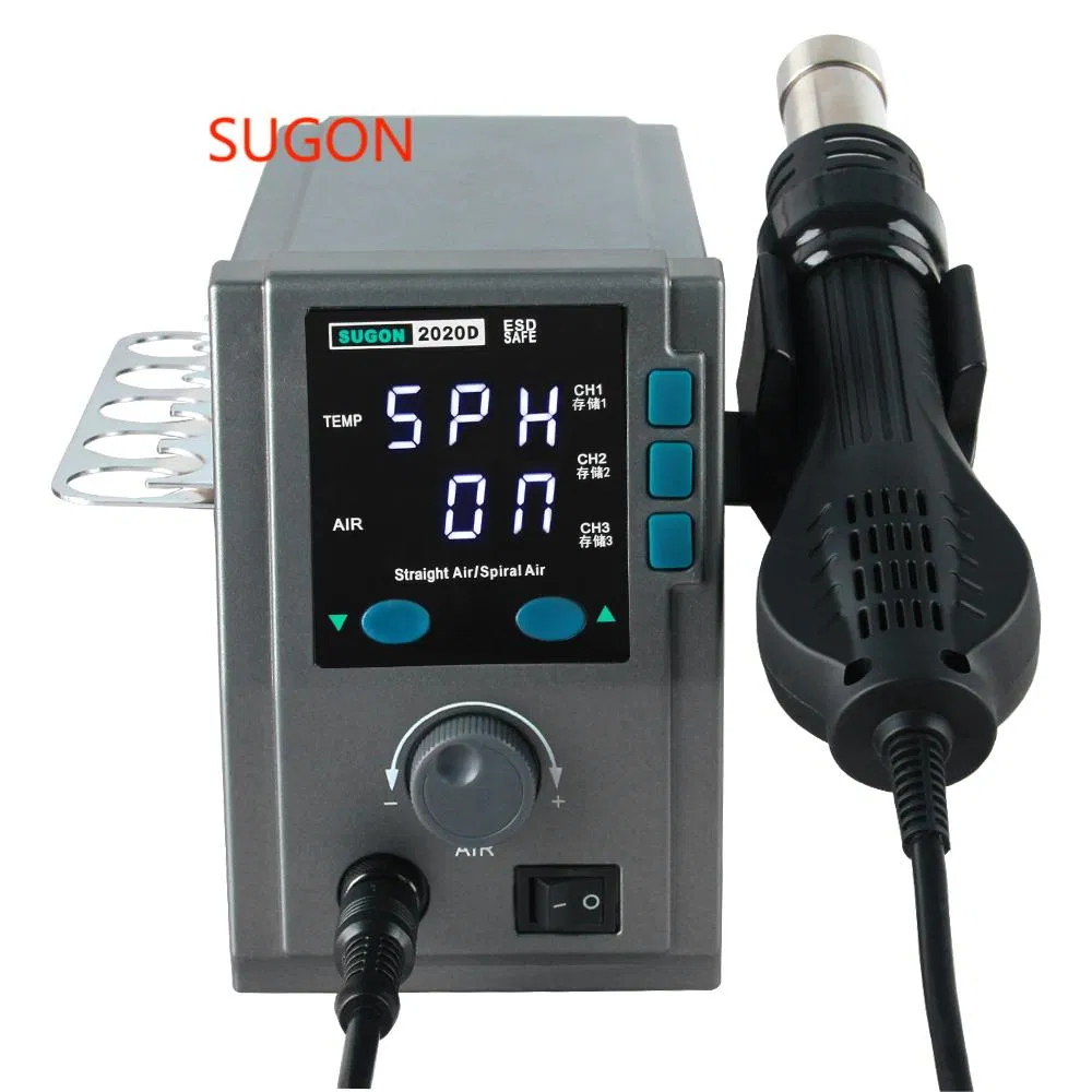Wholesale Sugon 2020d Hot Air Gun Desoldering Station Heat Blow Gun Station Tool BGA Digital Rework Station