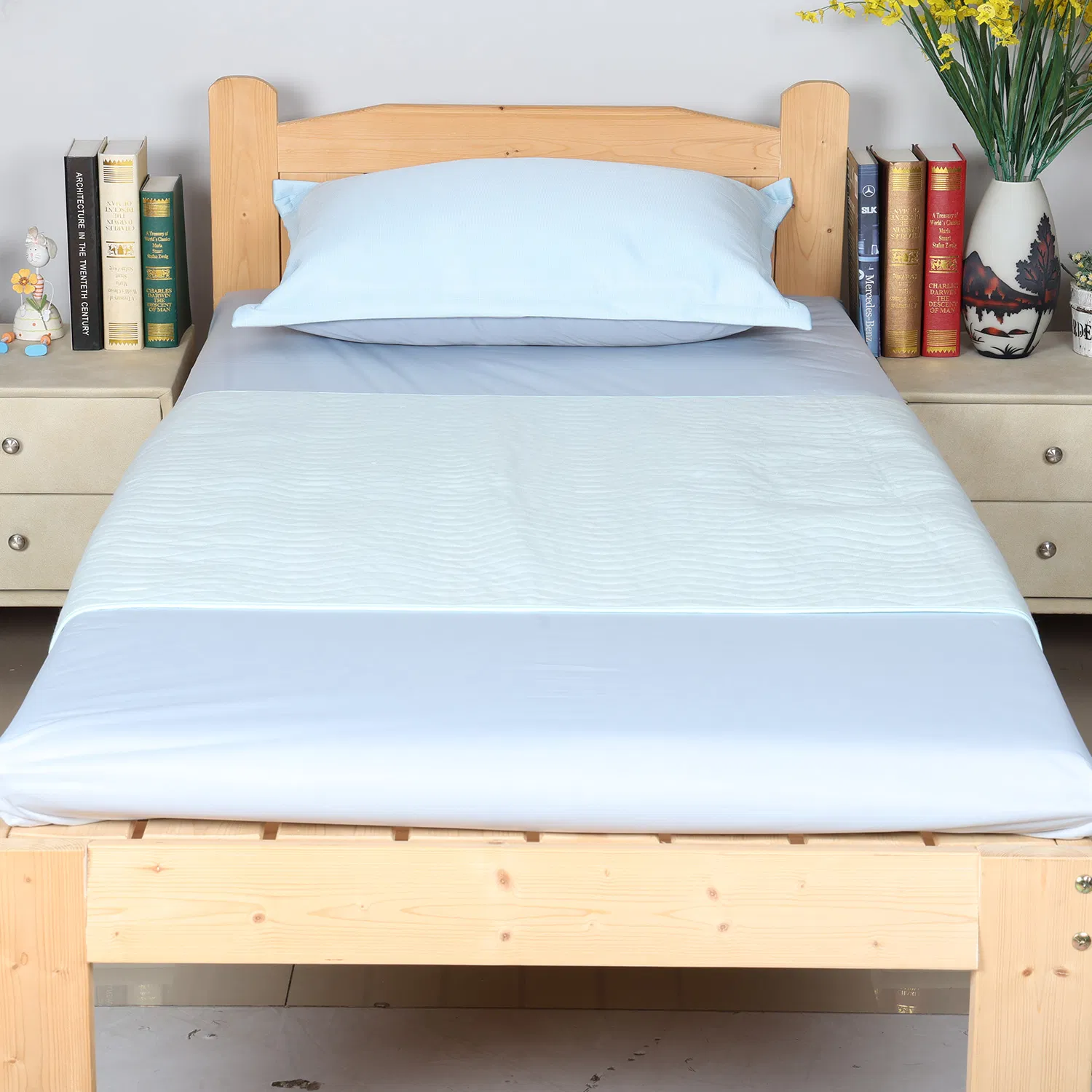 Elitecomfort Memory Foam Mattress Pad Cover Cooling Gel Infused Hypoallergenic Deep Pocket