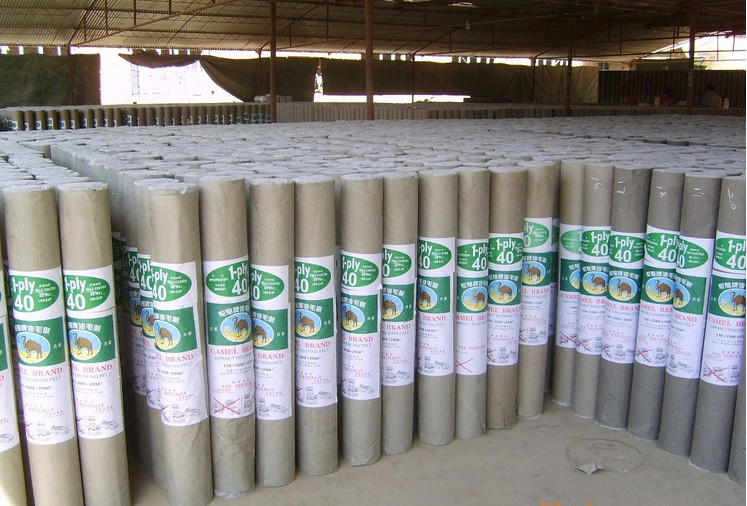 Camel Brand Roofing Felt in China