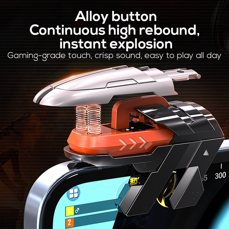 Wholesale Ak06 Physical Joysticks Mobile Game Phone Controller Pulse Free Fire Physical Key Button Burst Handle-Pair Trigger
