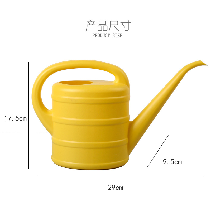 Large Capacity Long Spout Garden Watering Kettle Plastic Watering Can