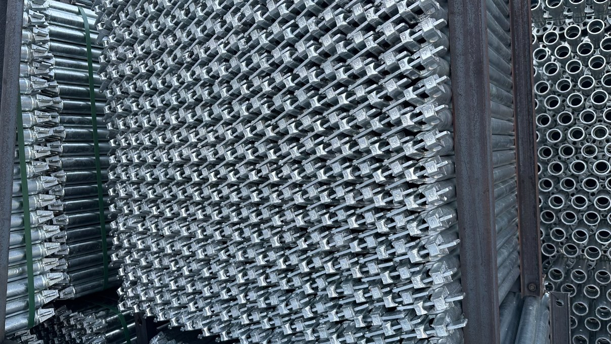 Zinc Coated Q235 Steel Pump Jack Ringlock Scaffolding for Interior Renovation