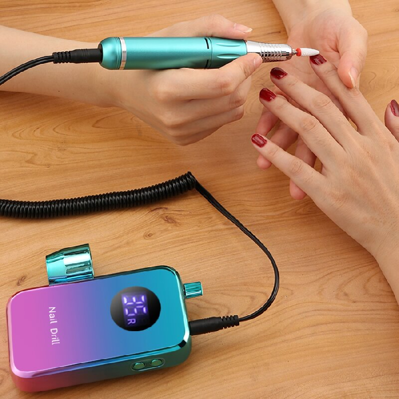 Duofu Compact and Powerful Electric Nail Drill for Manicures