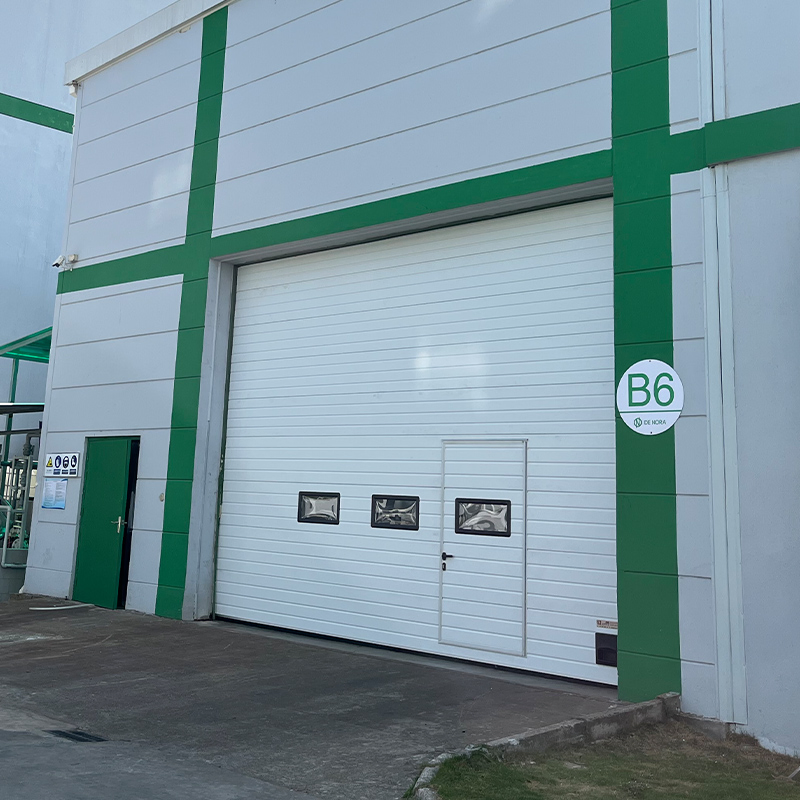 CE Certified Automatic Remote Control Sectional Sliding Automatic Door for Logistics Park