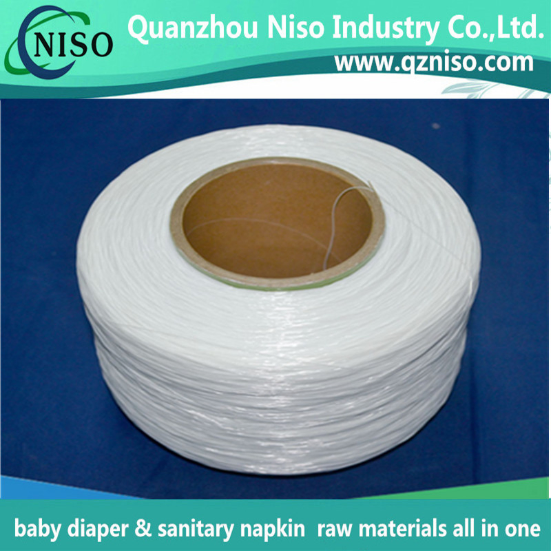 Elastic Spandex for Adult Diaper Raw Materials Leg Elastic Spandex with SGS