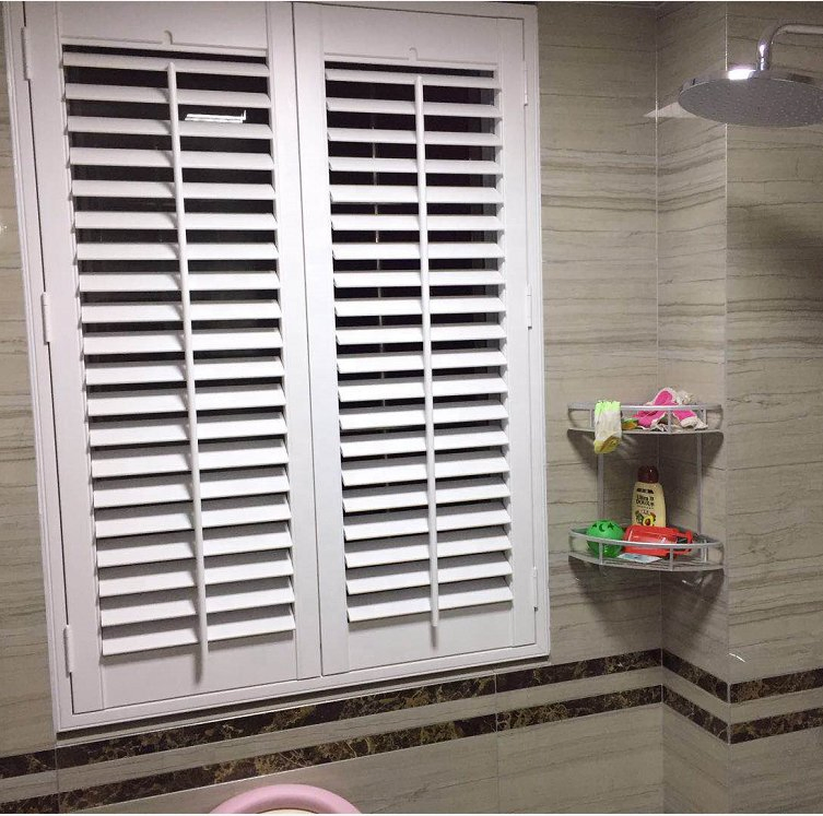 Elegant Vertical PVC Window Shutters for Contemporary Homes