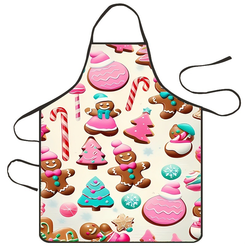 Stylish Waterproof Denim Apron for Home Cooking Enthusiasts