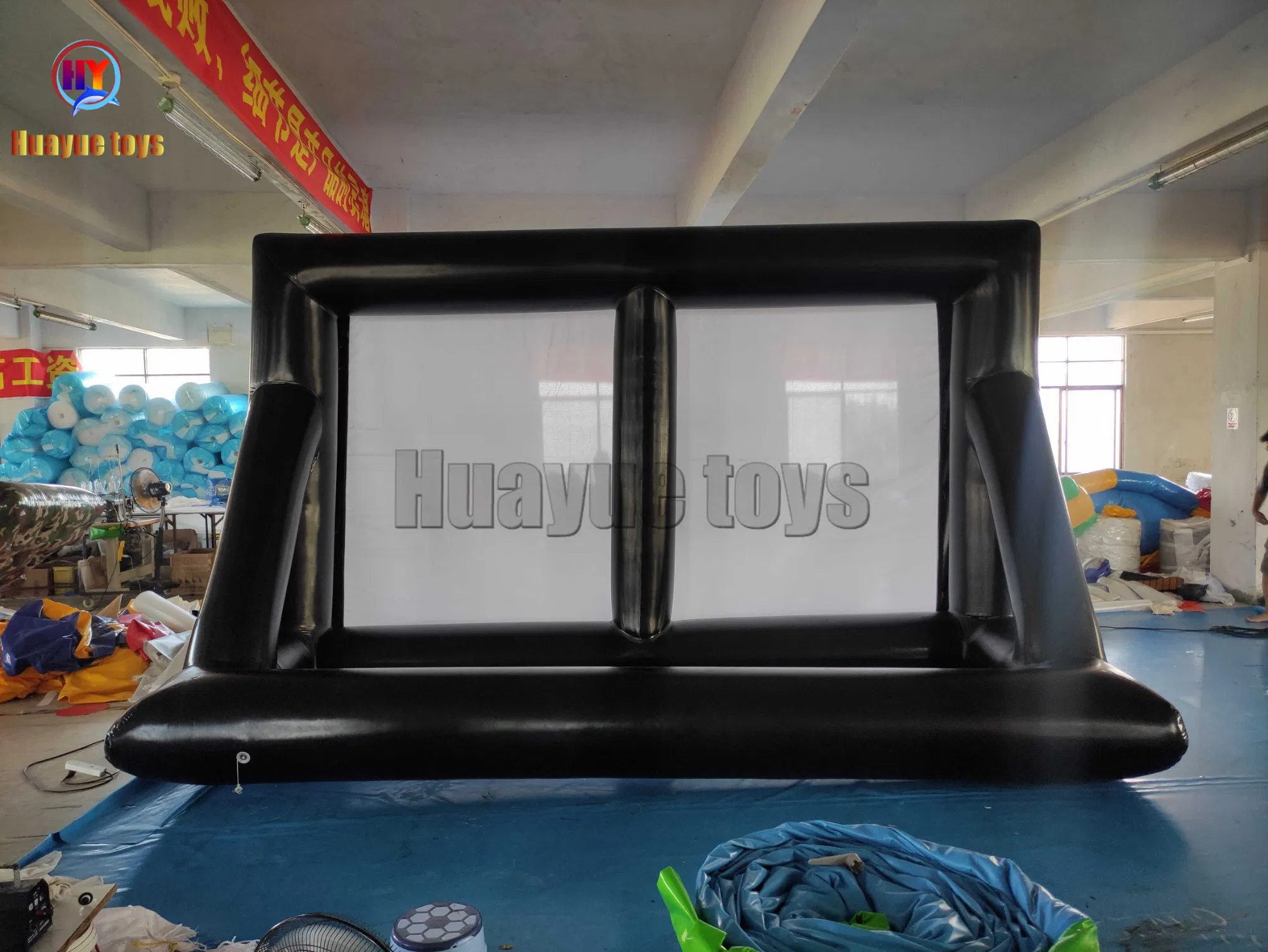Outdoor Oxford Clothes Movie Inflatable Projector Screen