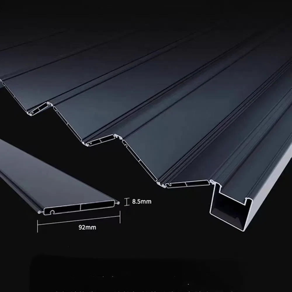 Glass Roof Sun Room Folding Aluminum Alloy Sunshade Canopy