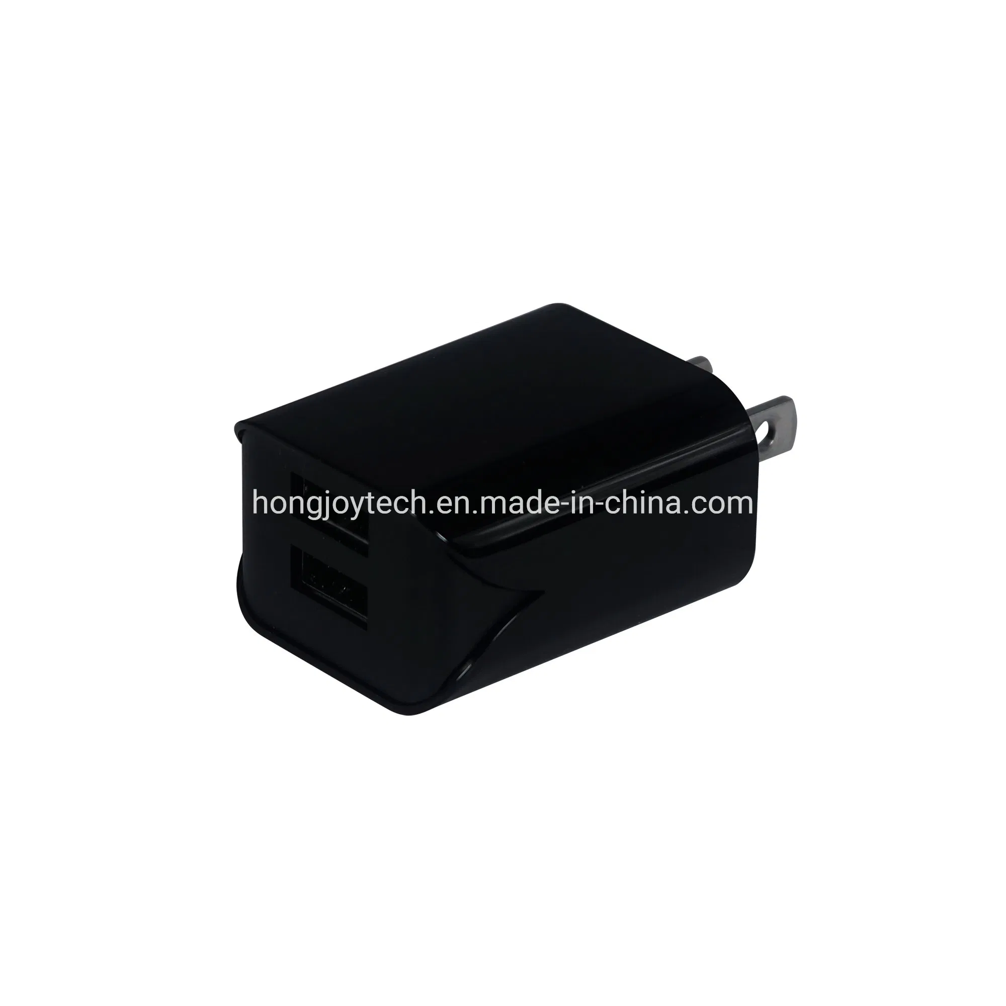 Best Replacement for Original Charger, DC 5V 2.1AMP Output Switching Power Adapter 2.1A 2 USB Ports Wall Charger EU Two Plug Power Charging Adaptor