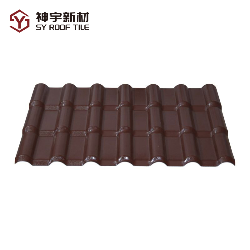 ASA Synthetic Resin Roof Tiles Corrugated PVC UPVC Plastic Roofing Sheets