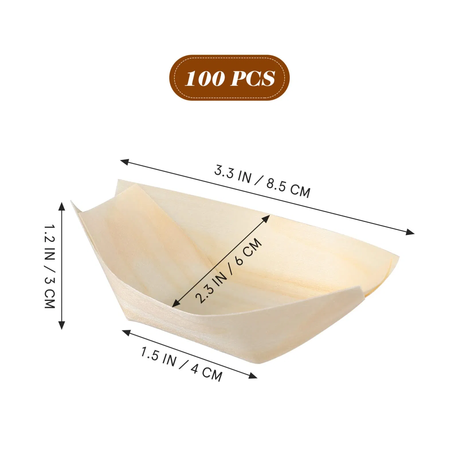 Factory Direct Sales 4 in Natural 90cm Bamboo Sushi Boat for Sushi Serving Tray