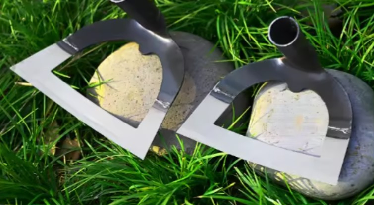 Handheld Weeding Rake Planting Vegetable Farm Garden Hoe Agriculture Tool All-Steel Hardened Hollow Hoe