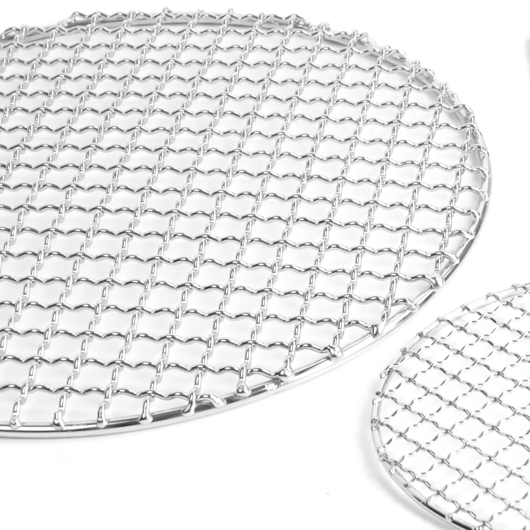 Diameter 45cm Barbecue Cooking Grate Custom Size & Shape Wire Mesh for Grilling