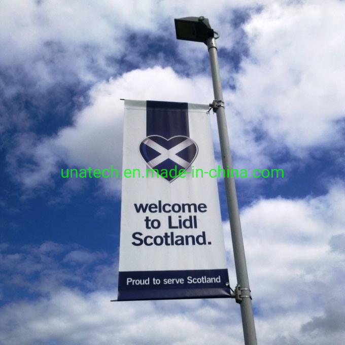 Street Lamp Pole Outdoor Advertising Banner Image Poster Bracket