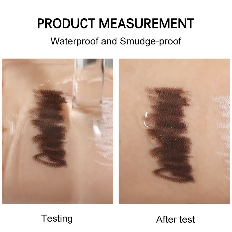 Organic Vegan Twist up Dark Brown Black Retractable Creamy Eyeliner Gel Pencil