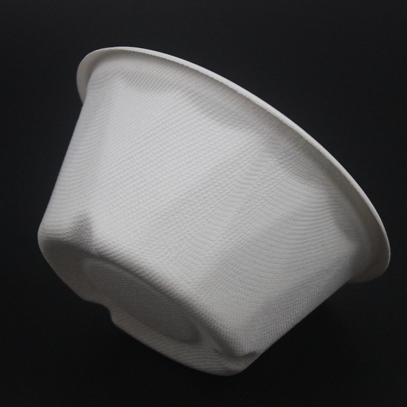 Plastic Free Disposable Sugarcane Tableware Bagasse Bowl with Lid