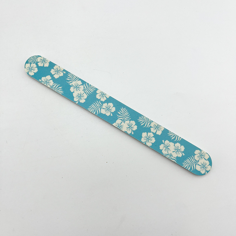 Beautiful Flower Design Manicure Nail Care Tool EVA Manicure Nail File for Girl