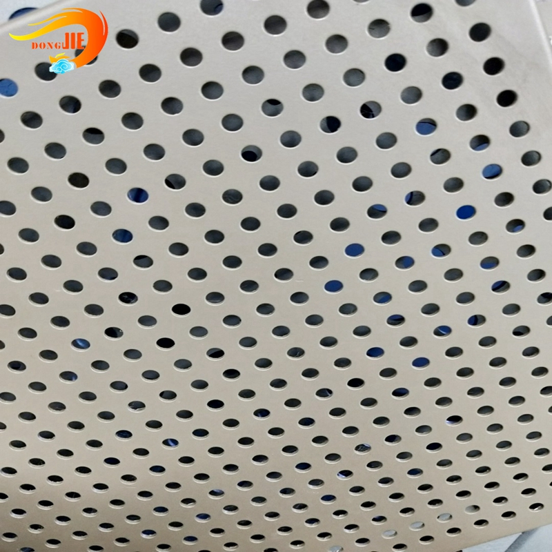 Outdoor Aluminium Perforated Corrugated Facade Metal Panels for Curtain Wall