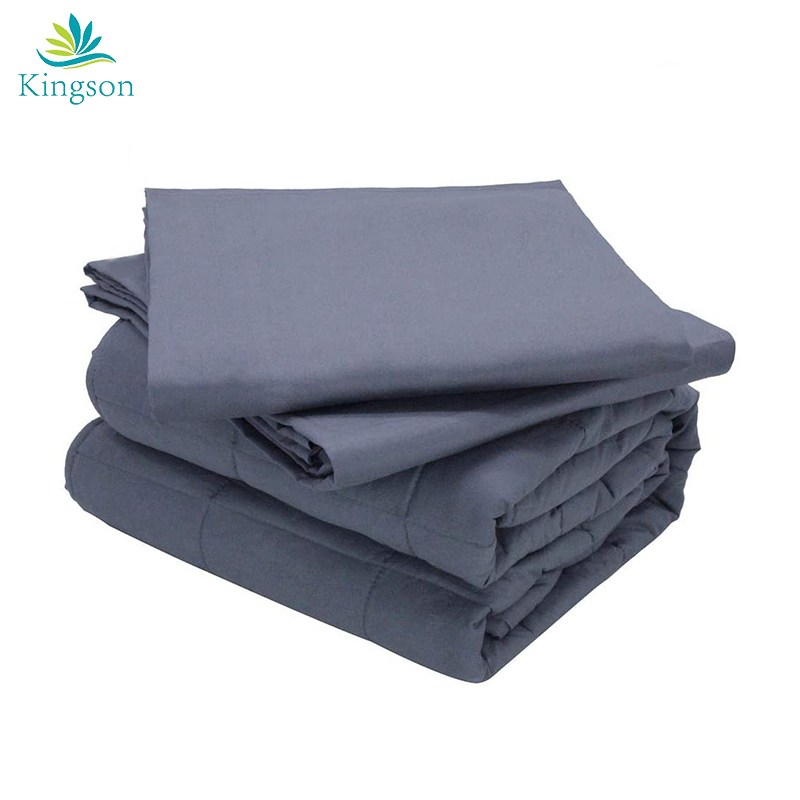 Утяжеленное одеяло 15 фунтов из хлопка