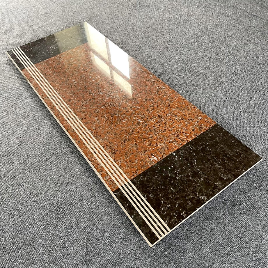 China Wholesales Stylish Home 470X1200 Porcelain Stairs Step Tiles