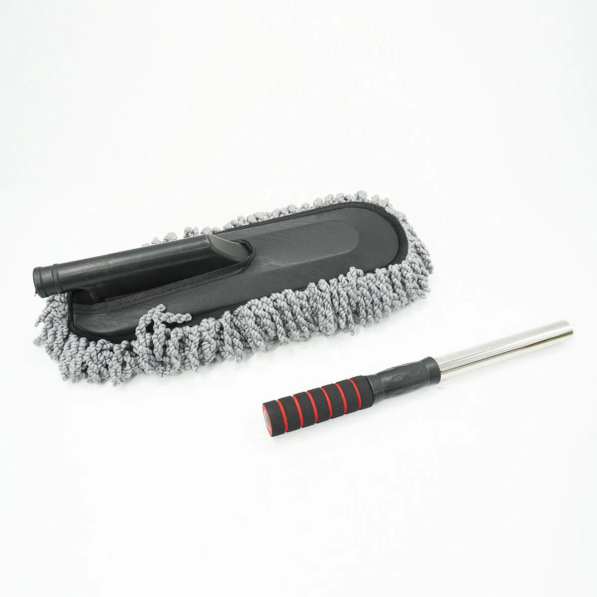 Длинная телескопическая щетка для мойки окон автомобиля