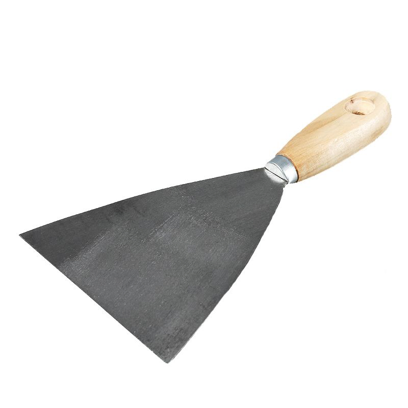 High Quality Stainless Steel Putty Knife with Wooden Handle