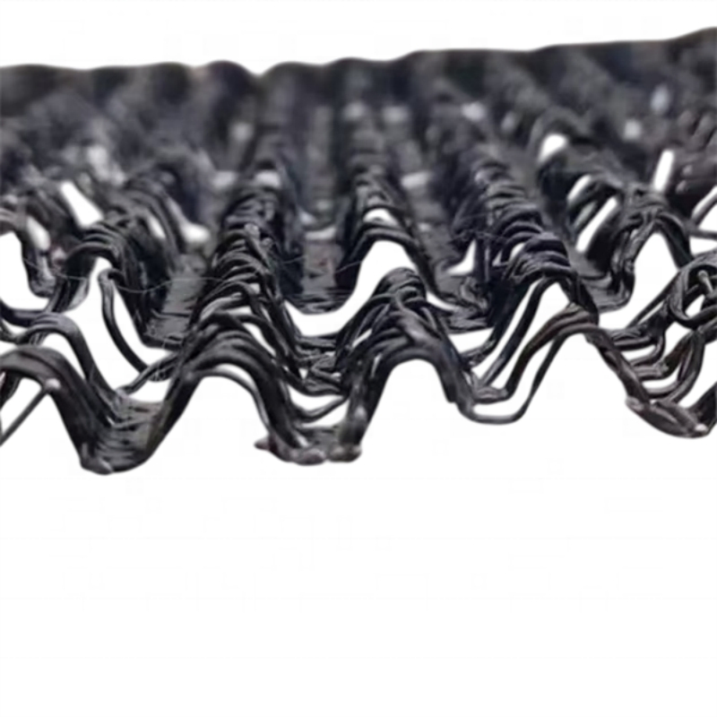 Modern Design HDPE W-Shaped Linear Drainage Mat Efficient Water Drainage Resin Groove for Kitchen Plastic Building Material