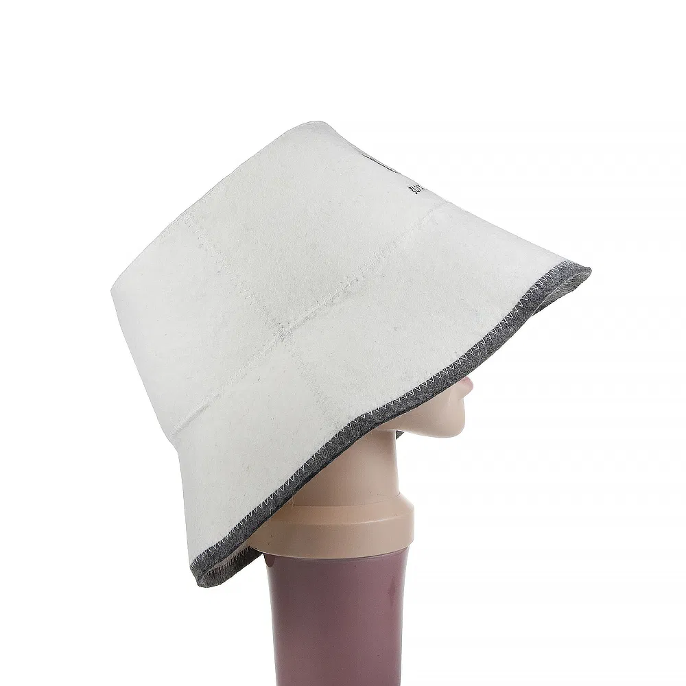 High-Quality Wool Sauna Hat Thermal Protection Cap for Sauna Lovers, Factory Direct