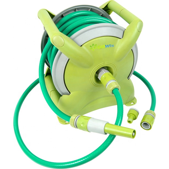 15m Compact Wall Hose Reel Holder with Hose
