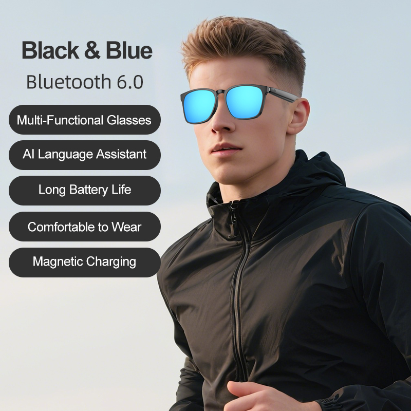 Солнцезащитные очки со стереозвуком и сенсорным управлением