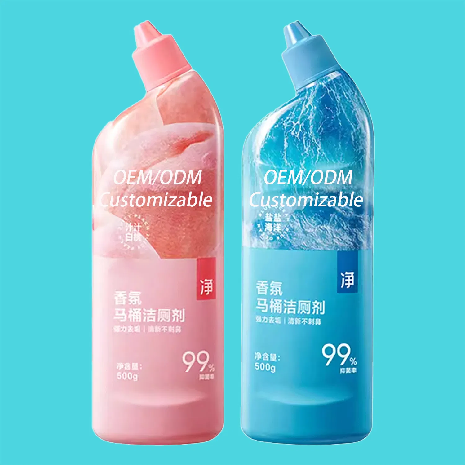 Manufacturer Toilet Bowl Scrubber High-Efficiency Cleaning Fragrant Toilet Cleaner Liquid Strong Decontamination