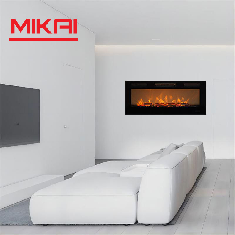 Modern 1500W Infrared Heating Electric Bedroom Indoor Home Space Desktop Fire Place Stove Heater Electric Fireplace for Living Room