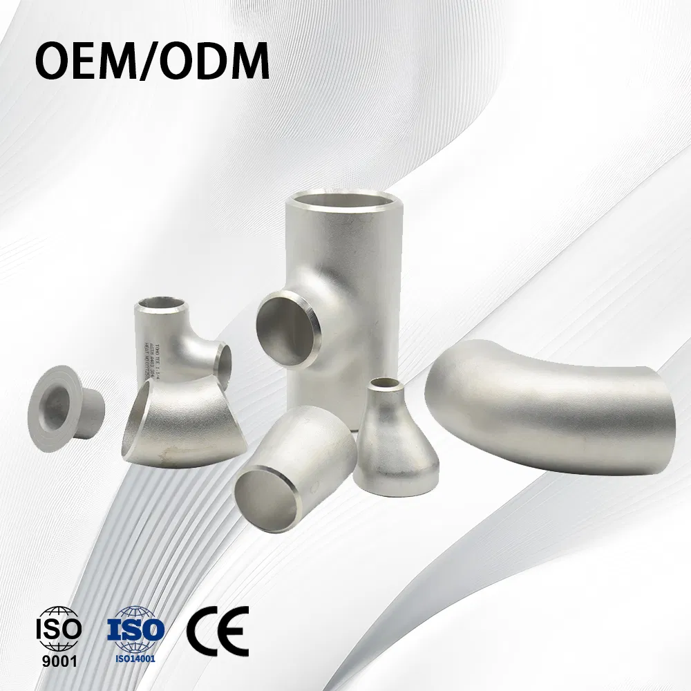 Stainless Steel Industrial Customize Sandblast Corrosion Resistant/High-Temperature Fittings for Water/Air/Oil/Gas/Liquid