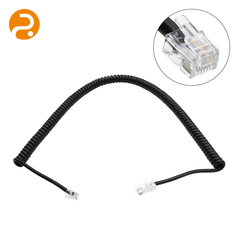 RJ45 8p8c Male to Rj12 6p6c Male Round Cable