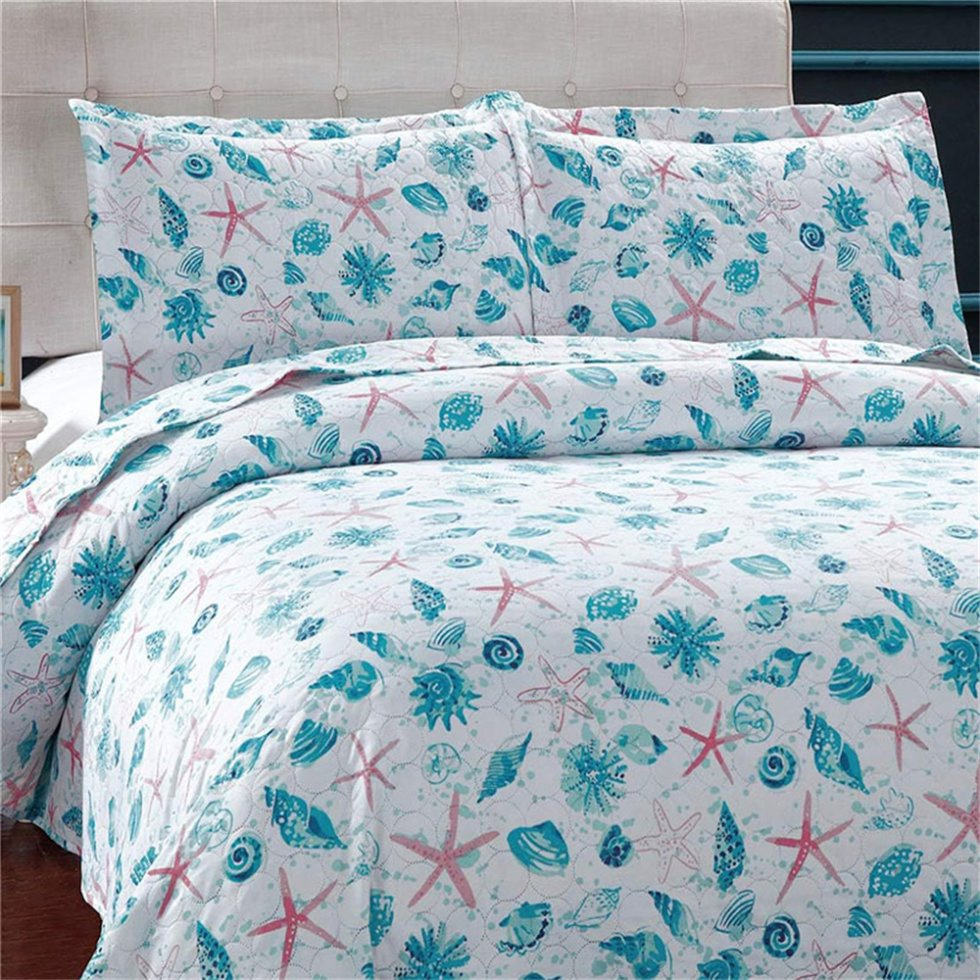 Quilted Home Bedding Set for Winter Modern Hotel Bedding Sheets Set