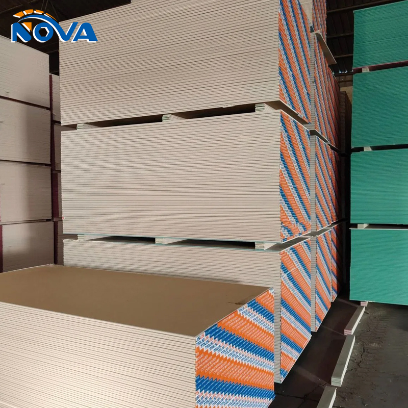 Fire Resistant Gypsum Board with Smooth Surface for Interior Decoration