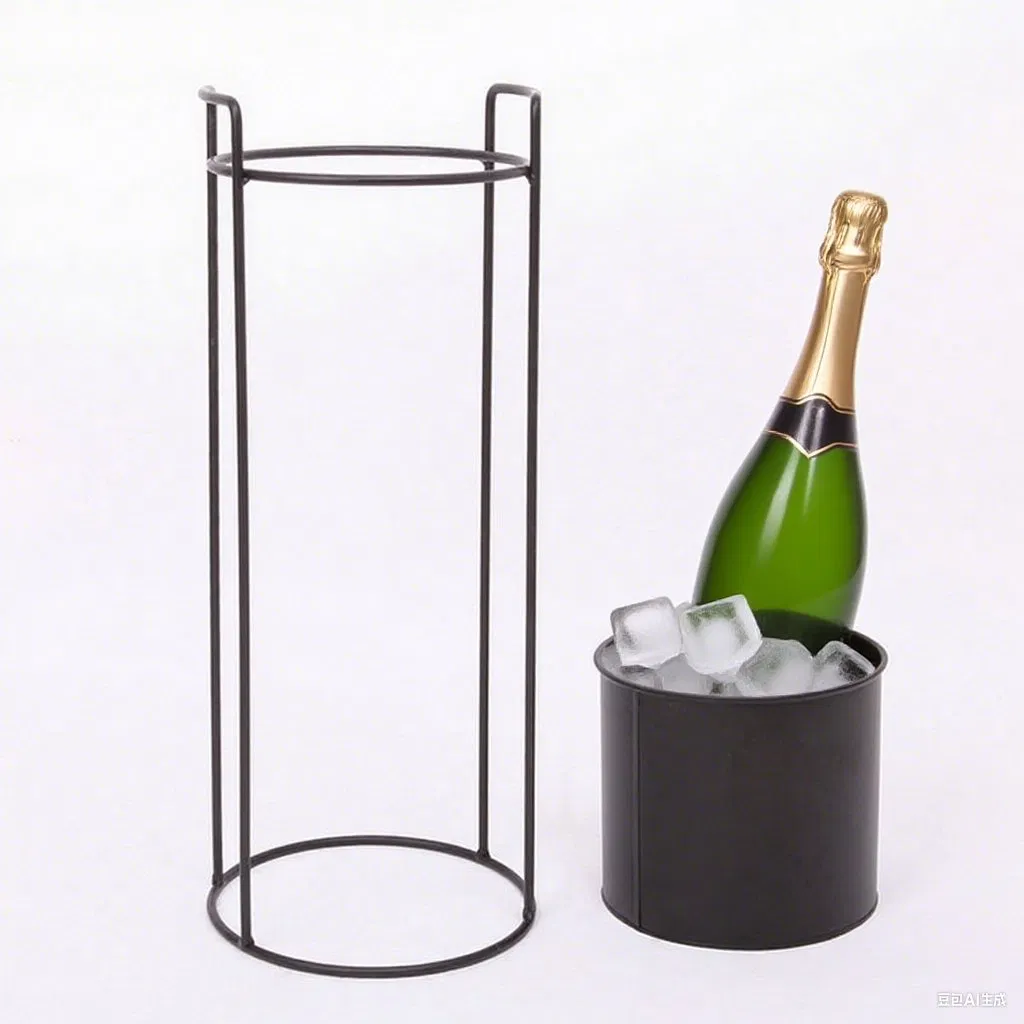Iron Planter Pot Ice Bucket, Wine Cooler, Chanpagne Cooler for Party